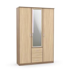 Шкаф комбинированный Дуэт Люкс с зеркалом в Уфе - ufa.mebel24.online | фото 4