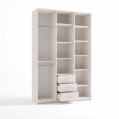 Шкаф комбинированный Дуэт Люкс с зеркалом в Уфе - ufa.mebel24.online | фото 7