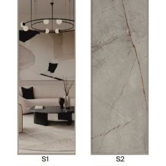 Шкаф-купе 1500 серии SILVER S1+S1+B2+PL2 (2 ящика+1 штанга+1 полка) профиль «Серебро» в Уфе - ufa.mebel24.online | фото 7