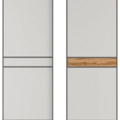 Шкаф-купе 2100 серии SOFT D4+D4+D4+B22+PL1 (по 2 ящика лев/прав+1штанга) профиль «Графит» в Уфе - ufa.mebel24.online | фото 10