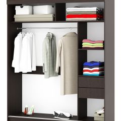 Шкаф-купе Фаворит 1.8 серия Альянс (Венге) в Уфе - ufa.mebel24.online | фото 2