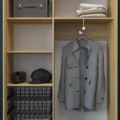 Шкаф-купе Лофт 1200 Шк12-60 (Дуб Сонома) в Уфе - ufa.mebel24.online | фото 2
