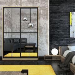 Шкаф-купе Лофт 1600 Шк16-60 (Дуб Сонома) в Уфе - ufa.mebel24.online | фото 8