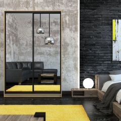 Шкаф-купе Лофт 1600 Шк16-60 (Дуб Сонома) в Уфе - ufa.mebel24.online | фото 10