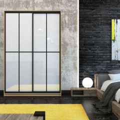 Шкаф-купе Лофт 1600 Шк16-60 (Дуб Сонома) в Уфе - ufa.mebel24.online | фото 11