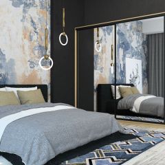 Шкаф-купе Лофт 2400 Шк24-47 (Дуб Сонома) в Уфе - ufa.mebel24.online | фото 12