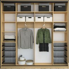 Шкаф-купе Лофт 2400 Шк24-47 (Дуб Сонома) в Уфе - ufa.mebel24.online | фото 2