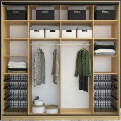 Шкаф-купе Лофт 2400 Шк24-60 (Дуб Сонома) в Уфе - ufa.mebel24.online | фото 3