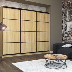 Шкаф-купе Лофт 3000 Шк30-47 (Дуб Сонома) в Уфе - ufa.mebel24.online | фото 7