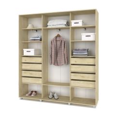 МАРТИН Шкаф-купе Ирландский дуб (2000*450) М401 в Уфе - ufa.mebel24.online | фото 4