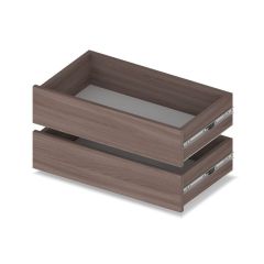 МАРТИН Шкаф-купе с зеркалами Шимо темный (2200*450) М423 в Уфе - ufa.mebel24.online | фото 3