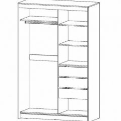 РИВЬЕРА Шкаф-купе 2х створчатый в Уфе - ufa.mebel24.online | фото 2