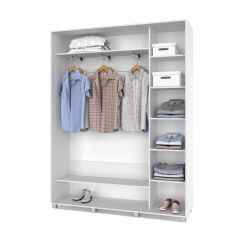 РОЛАНД Шкаф-купе Анкор светлый (450*1700) Р471 в Уфе - ufa.mebel24.online | фото 3