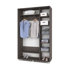 РОЛАНД Шкаф-купе Анкор темный (450*1400) Р441 в Уфе - ufa.mebel24.online | фото 3