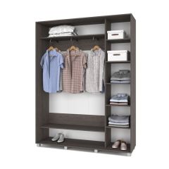 РОЛАНД Шкаф-купе Анкор темный (450*1700) Р471 в Уфе - ufa.mebel24.online | фото 3