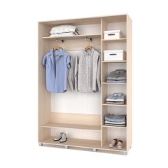 РОЛАНД Шкаф-купе Млечный дуб (450*1600) Р461 в Уфе - ufa.mebel24.online | фото 5