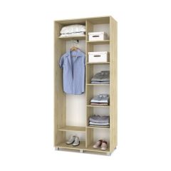 РОЛАНД Шкаф-купе с зеркалами Ирландский дуб (450*1000) Р403 в Уфе - ufa.mebel24.online | фото 2