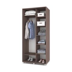 РОЛАНД Шкаф-купе с зеркалами Шимо темный (600*1000) Р603 в Уфе - ufa.mebel24.online | фото 2