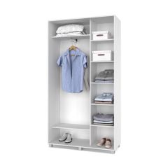 РОЛАНД Шкаф-купе с зеркалом Анкор светлый (450*1200) Р422 в Уфе - ufa.mebel24.online | фото 2