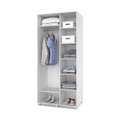 РОЛАНД Шкаф-купе с зеркалом Анкор светлый (600*1000) Р602 в Уфе - ufa.mebel24.online | фото 2