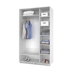 РОЛАНД Шкаф-купе с зеркалом Анкор светлый (600*1400) Р642 в Уфе - ufa.mebel24.online | фото 2