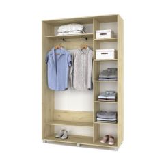 РОЛАНД Шкаф-купе с зеркалом Ирландский дуб (450*1400) Р442 в Уфе - ufa.mebel24.online | фото 3