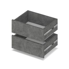 РОЛАНД Шкаф-купе с зеркалом Камень темный (450*1200) Р422 в Уфе - ufa.mebel24.online | фото 3