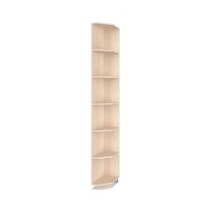 РОЛАНД Шкаф-купе с зеркалом Млечный дуб (450*1100) Р412 в Уфе - ufa.mebel24.online | фото