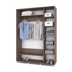 РОЛАНД Шкаф-купе Шимо темный (450*1600) Р461 в Уфе - ufa.mebel24.online | фото 3