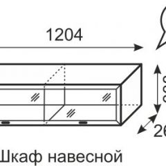 Шкаф навесной Венеция 22 бодега в Уфе - ufa.mebel24.online | фото