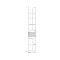 Шкаф с ящиком 13.202 Сидней в Уфе - ufa.mebel24.online | фото 2