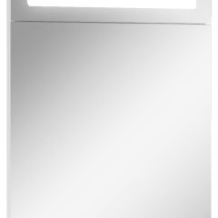 Шкаф-зеркало Аврора 55 правый с подсветкой LED Домино (DV8004HZ) в Уфе - ufa.mebel24.online | фото