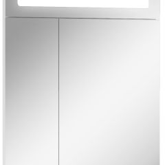 Шкаф-зеркало Аврора 60 с подсветкой LED Домино (DV8005HZ) в Уфе - ufa.mebel24.online | фото
