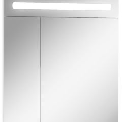 Шкаф-зеркало Аврора 65 с подсветкой LED Домино (DV8006HZ) в Уфе - ufa.mebel24.online | фото
