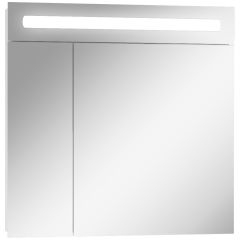 Шкаф-зеркало Аврора 70 с подсветкой LED Домино (DV8007HZ) в Уфе - ufa.mebel24.online | фото