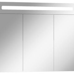 Шкаф-зеркало Аврора 85 с подсветкой LED Домино (DV8010HZ) в Уфе - ufa.mebel24.online | фото