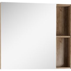 Шкаф-зеркало Craft 80 левый/правый Домино (DCr2204HZ) в Уфе - ufa.mebel24.online | фото