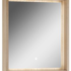 Шкаф-зеркало Nice 60 с подсветкой Домино (DN4706HZ) в Уфе - ufa.mebel24.online | фото