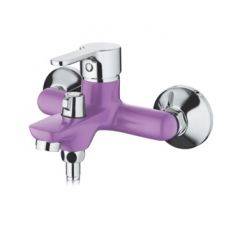 Смеситель для ванны Accoona A6367S фиолетовый в Уфе - ufa.mebel24.online | фото 1