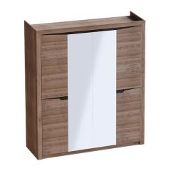 СОРЕНТО МС Спальный гарнитур (Дуб стирлинг) в Уфе - ufa.mebel24.online | фото 5