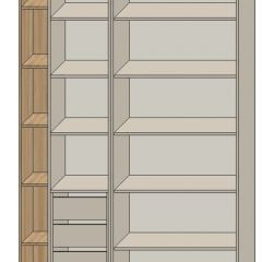 Спальня № 2 Серый камень - Дуб Галифакс табак (серии «ГЕСТИЯ») в Уфе - ufa.mebel24.online | фото 2