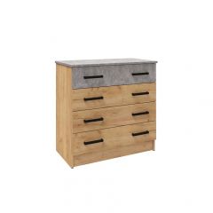Спальня Асти Комод (Дуб крафт золотой) в Уфе - ufa.mebel24.online | фото