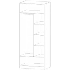 ДИАНА Шкаф 2-х створчатый в Уфе - ufa.mebel24.online | фото 2