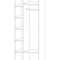 КОСТА-РИКА Шкаф 2-х створчатый (шимо темный/шимо светлый) в Уфе - ufa.mebel24.online | фото 2