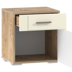 Спальня Livorno Тумба НМ 013.62 Х (Софт Панакота/Дуб Бунратти) в Уфе - ufa.mebel24.online | фото 2