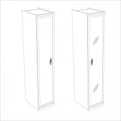 Спальня модульная Мишель (белый матовый/экокожа) в Уфе - ufa.mebel24.online | фото 8