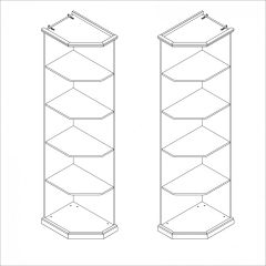 Спальня модульная Натали (белый глянец/экокожа) в Уфе - ufa.mebel24.online | фото 9