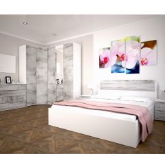 Спальный гарнитур Сорренто EVO (модульный) в Уфе - ufa.mebel24.online | фото 3