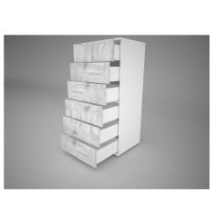 Спальный гарнитур Сорренто EVO (модульный) в Уфе - ufa.mebel24.online | фото 6