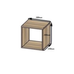 Стеллаж Ярофф №1, односекционный в Уфе - ufa.mebel24.online | фото 2